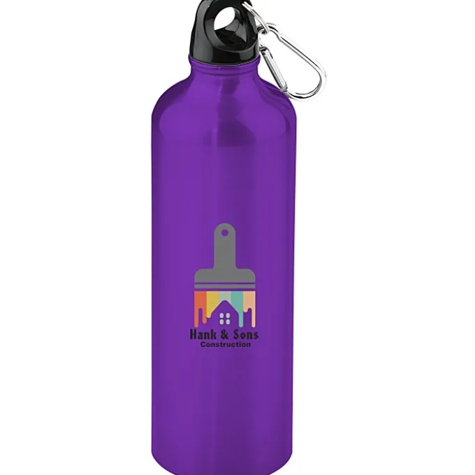 Pacific Aluminum Sport Bottle - 26 oz - Full Color
