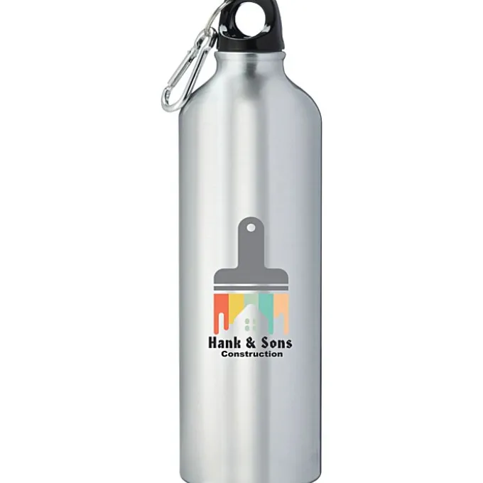 Pacific Aluminum Sport Bottle - 26 oz - Full Color