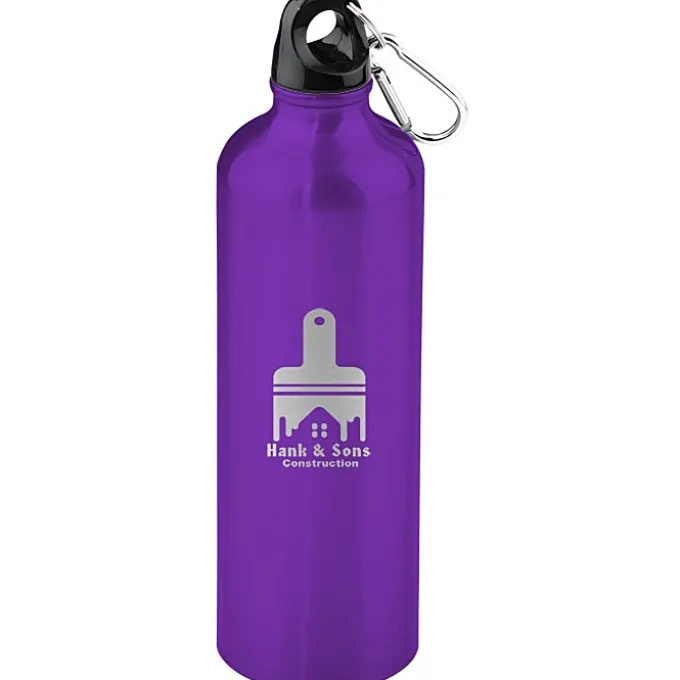 Pacific Aluminum Sport Bottle - 26 oz - Laser Engraved