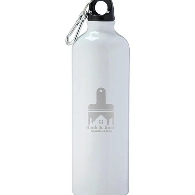 Pacific Aluminum Sport Bottle - 26 oz - Laser Engraved
