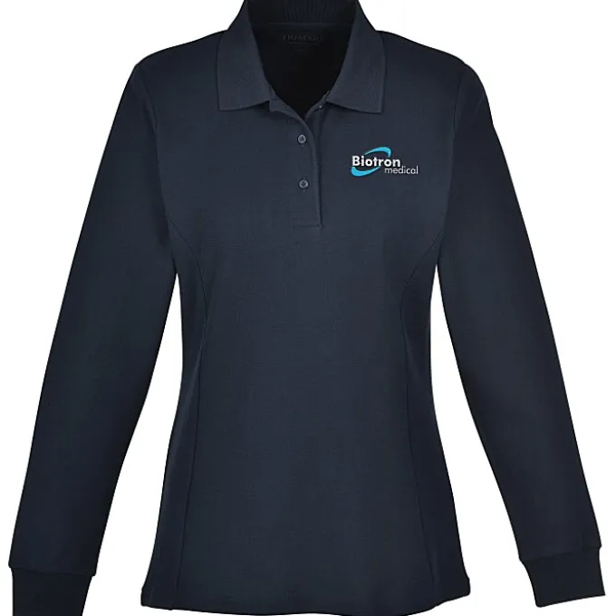 Palo Cotton Pique Long Sleeve Polo - Ladies'