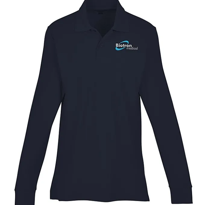 Palo Cotton Pique Long Sleeve Polo - Men's
