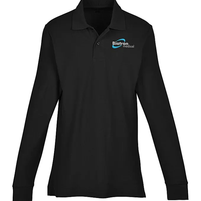 Palo Cotton Pique Long Sleeve Polo - Men's - 24 hr