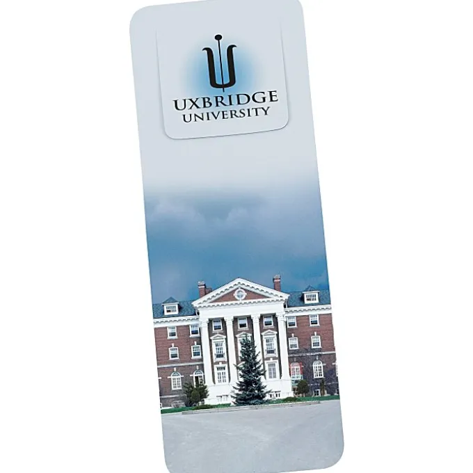 Paper Bookmark with Slit - 5-3/4 inches x 2-1/8 inches