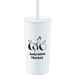 Parade Vacuum Tumbler with Straw - 20 oz. - 24 hr