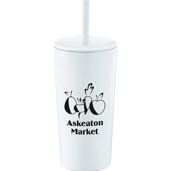 Parade Vacuum Tumbler with Straw - 20 oz. - 24 hr