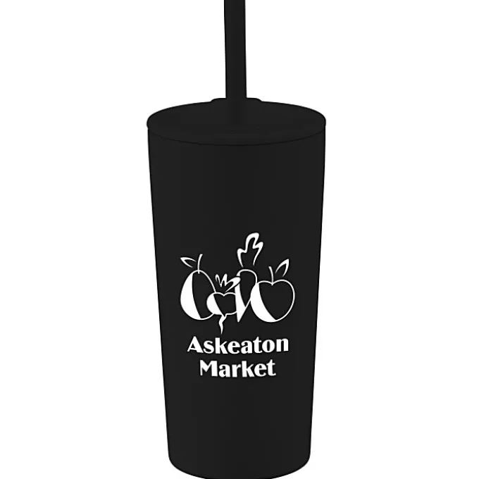 Parade Vacuum Tumbler with Straw - 20 oz.