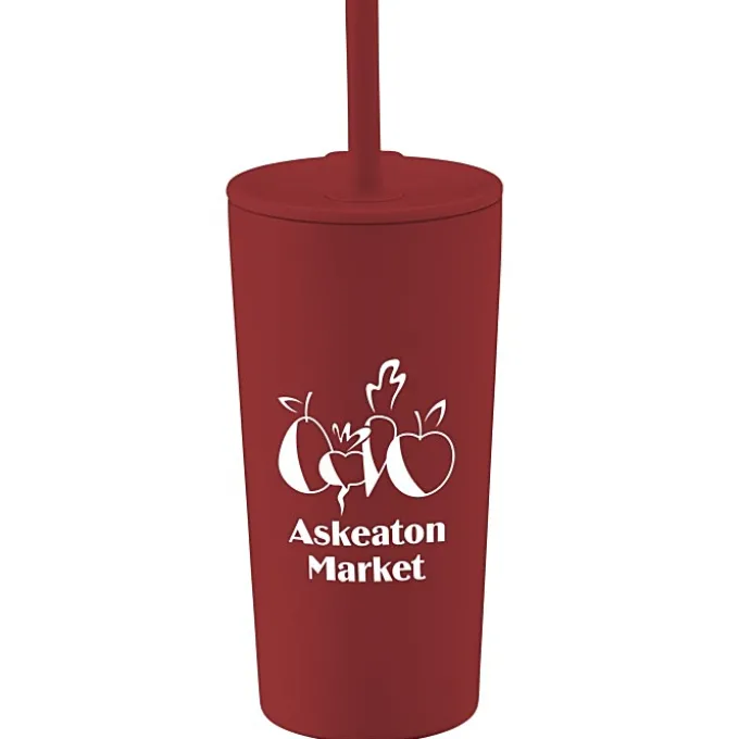 Parade Vacuum Tumbler with Straw - 20 oz.