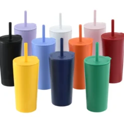 Parade Vacuum Tumbler with Straw - 20 oz.