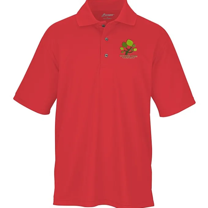 Paragon Saratoga Performance Mini Mesh Polo - Men's