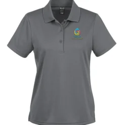 Paseo Dot Stripe Jacquard Polo - Ladies'