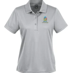 Paseo Dot Stripe Jacquard Polo - Ladies'