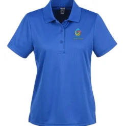 Paseo Dot Stripe Jacquard Polo - Ladies'