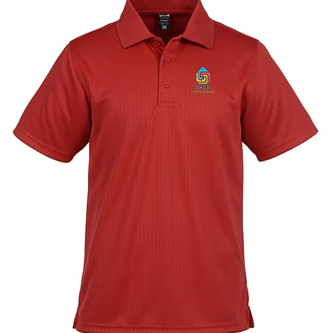Paseo Dot Stripe Jacquard Polo - Men's