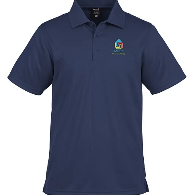 Paseo Dot Stripe Jacquard Polo - Men's