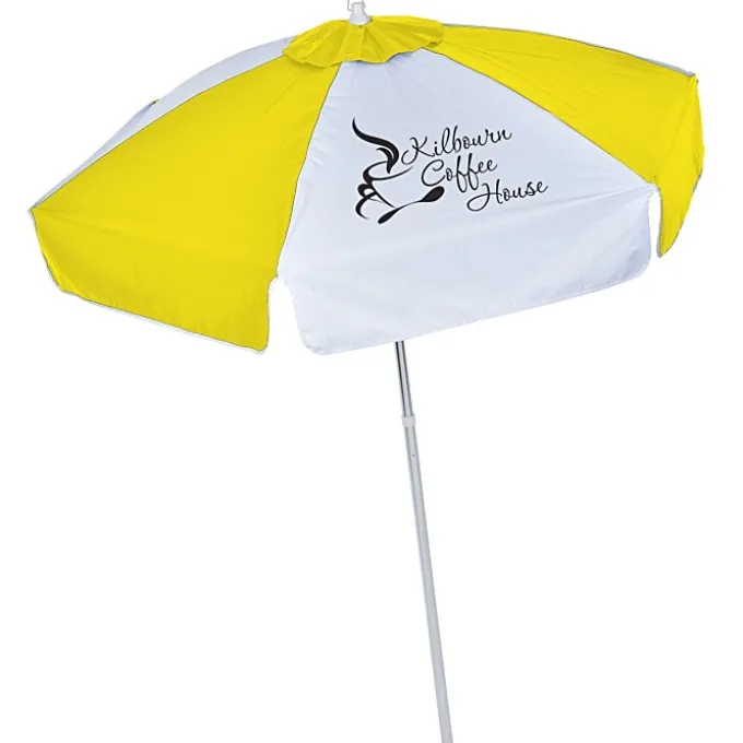Patio Umbrella - 78-inch Arc - Two Tone