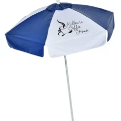 Patio Umbrella - 78-inch Arc - Two Tone