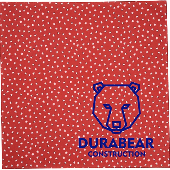 Patriotic Bandana - 22 inches x 22 inches