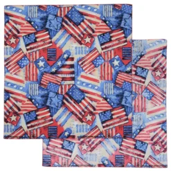Patriotic Bandana - 22 inches x 22 inches