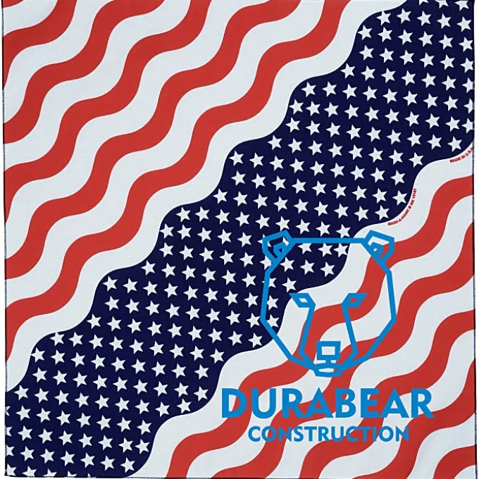 Patriotic Bandana - 22 inches x 22 inches