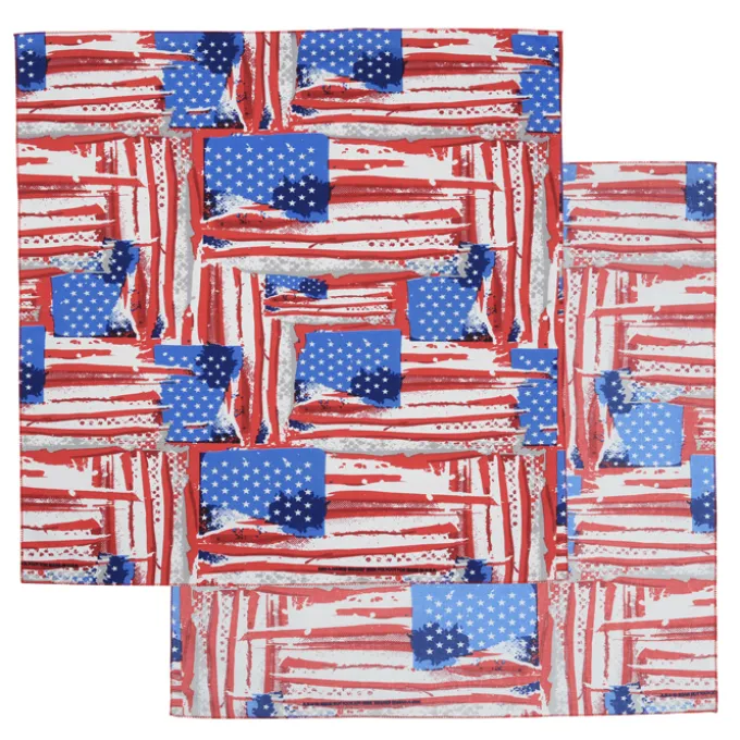 Patriotic Bandana - 22 inches x 22 inches