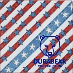 Patriotic Bandana - 22 inches x 22 inches