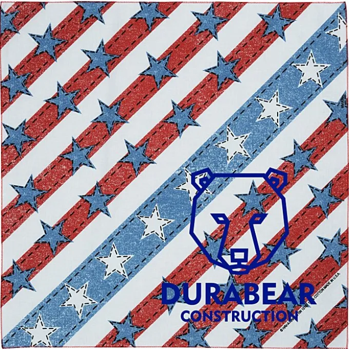 Patriotic Bandana - 22 inches x 22 inches
