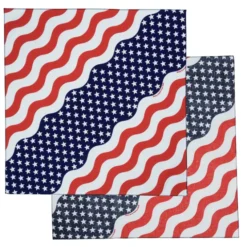 Patriotic Bandana - 22 inches x 22 inches