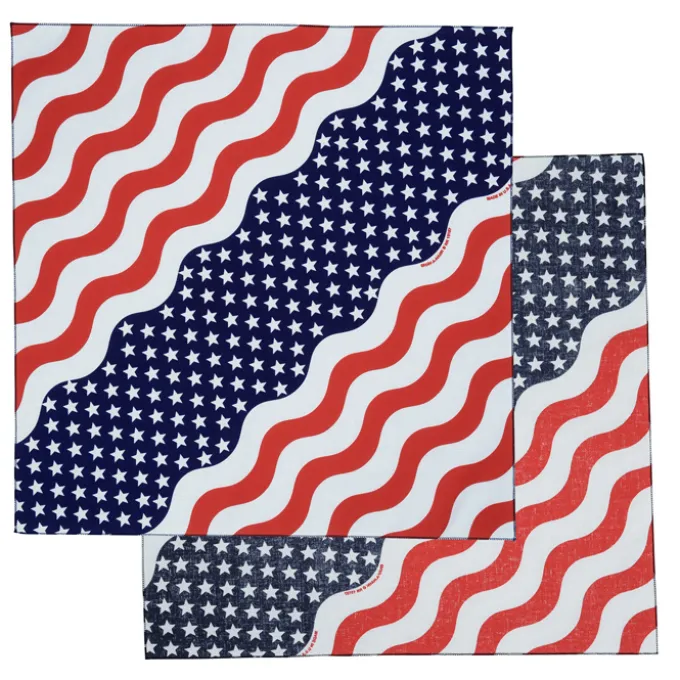 Patriotic Bandana - 22 inches x 22 inches