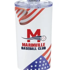 Patriotic Full Color Travel Tumbler - 20 oz