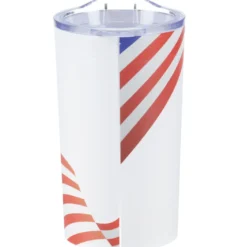 Patriotic Full Color Travel Tumbler - 20 oz