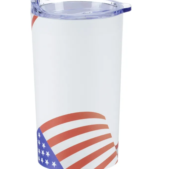 Patriotic Full Color Travel Tumbler - 20 oz