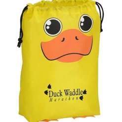 Paws and Claws Drawstring Gift Bag - Duck