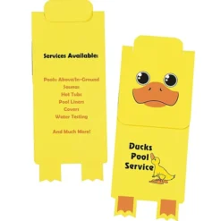 Paws and Claws Magnetic Bookmark - Duck