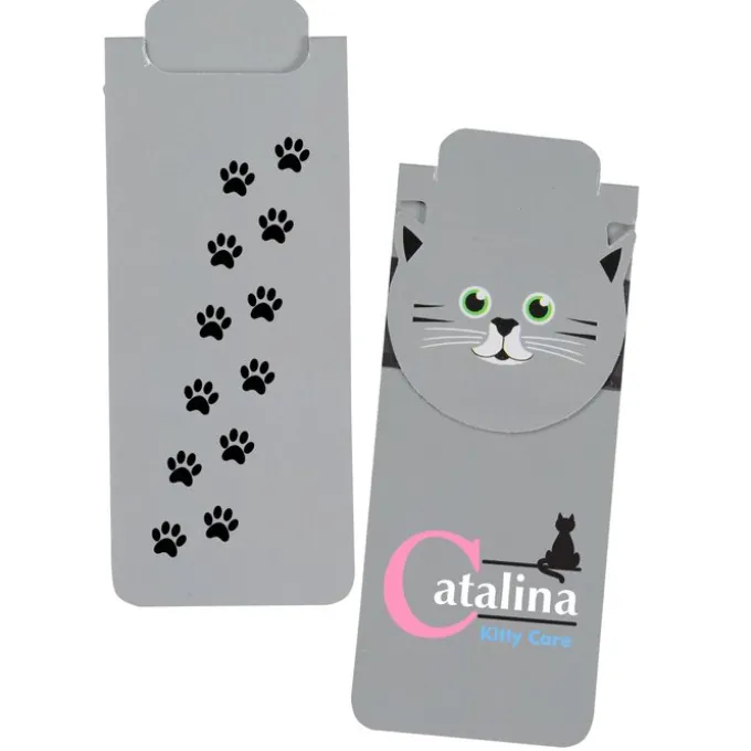 Paws and Claws Magnetic Bookmark - Kitten