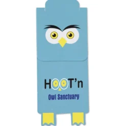 Paws and Claws Magnetic Bookmark - Owl