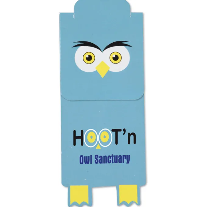 Paws and Claws Magnetic Bookmark - Owl