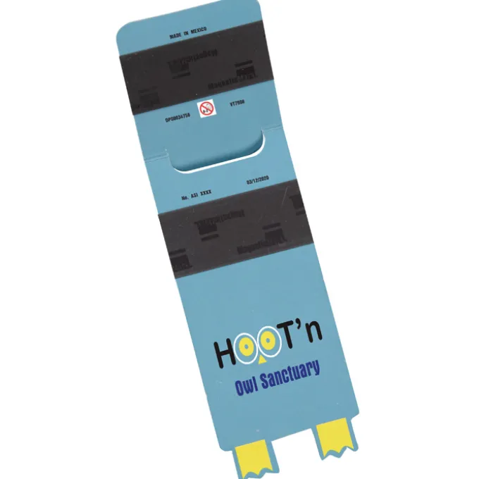 Paws and Claws Magnetic Bookmark - Owl