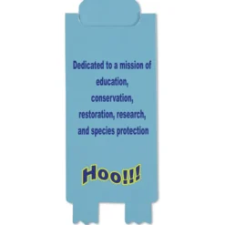 Paws and Claws Magnetic Bookmark - Owl