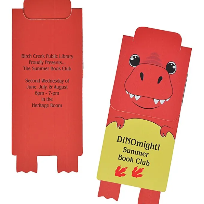 Paws and Claws Magnetic Bookmark - T-Rex