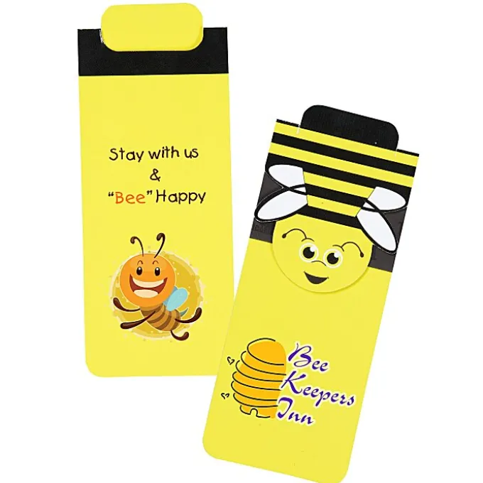 Paws and Claws Magnetic Bookmark - Bee