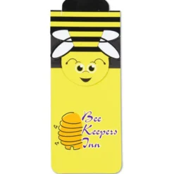 Paws and Claws Magnetic Bookmark - Bee