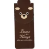 Paws and Claws Magnetic Bookmark - Bear
