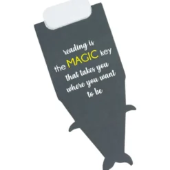Paws and Claws Magnetic Bookmark - Narwhal