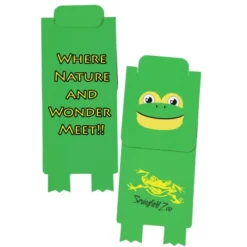 Paws and Claws Magnetic Bookmark - Frog
