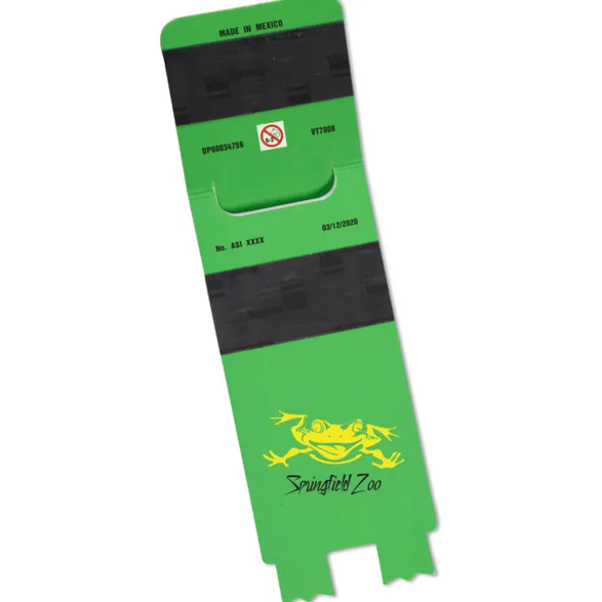 Paws and Claws Magnetic Bookmark - Frog