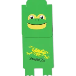 Paws and Claws Magnetic Bookmark - Frog