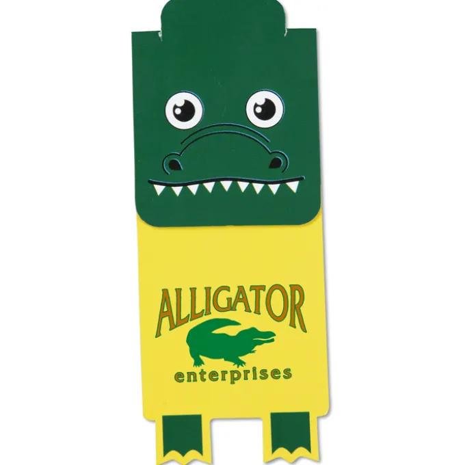 Paws and Claws Magnetic Bookmark - Gator