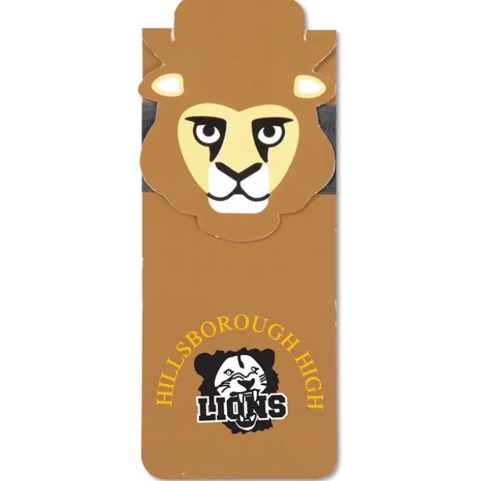 Paws and Claws Magnetic Bookmark - Lion