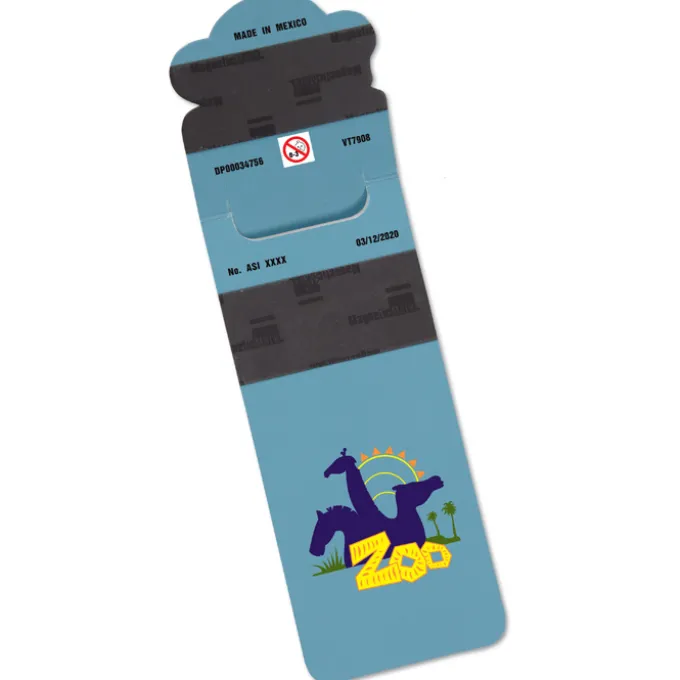 Paws and Claws Magnetic Bookmark - Elephant